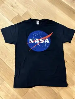 【NASA】　NASA TシャツFRUIT OF THE LOOM ブラック半袖