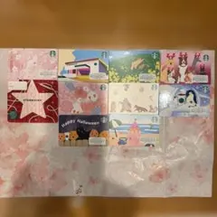 【専用】旧ロゴ 30YEAR スターバックスカード 10枚セット