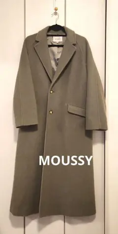 【15日まで値下げ】MOUSSY チェスターロングコート