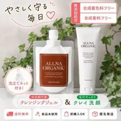 【新品未使用】オルナオーガニック クレンジングジェル＆クレイ洗顔 2点セットのサムネイル