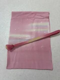 帯揚げ 帯締め セット ピンク ぼかし 正絹 フォーマル 上品　入学式