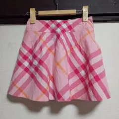 バーバリー♡ピンク ♡チェック柄 ♡スカート♡100サイズのサムネイル