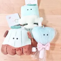 【新品】つぶらな瞳のチョコミント　ぬいぐるみ　マスコット　まとめ売り　3点