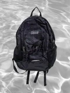 Coleman リュックサック バックパック チェック柄 ブラック