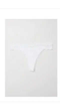 ソングショーツ thong H&M ホワイト