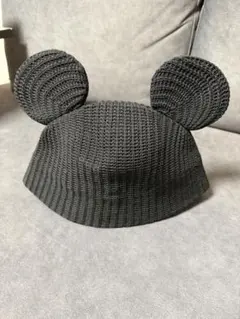 ディズニー　耳付き帽子　バケハ黒のサムネイル