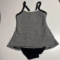 ボーダー柄 ワンピース水着 キッズ