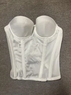 ホワイト コルセット C70 ストラップレス