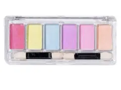 ミラーパウダー パレット ネイルパウダー 固形 6色 ミラーネイル オーロラ