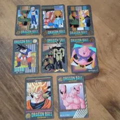 ドラゴンボール トレーディングカード 8枚ビジュアルアドベンチャーシリーズ