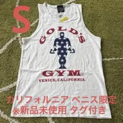 ベニス限定ゴールドジム タンクトップ M 赤 楽天市場】GOLD'S GYM LOGO SWEAT ゴールドジム ベニス店限定
