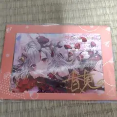 C102 vividcolor ぽんかん直筆サイン 一色いろはアクリルボード