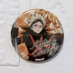 僕のヒーローアカデミア　オープンスクール　カップケーキ　爆豪勝己　缶バッジ　レア ⟡僕のヒーローアカデミア 爆豪勝己 オプスク カップケーキ 缶バッジ