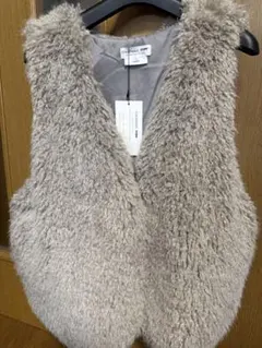 Ciaopanic Typy グレー ファーベスト ONE PON企画