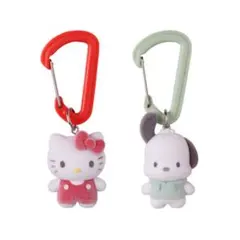 【即日発送】サンリオ　カラビナマスコットチャーム　キティ＆ポチャッコセット