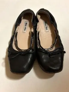⭐️極美品⭐️　MIU MIU　ビジューヒール　レースアップシューズ　ブラック 2025年最新】MIUMIU パンプスの人気アイテム - メルカリ