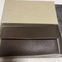 SAFUJI 長財布 ブラウン スナップボタン - メルカリ