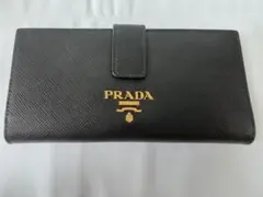 PRADA プラダ サフィアーノメタルロゴ長財布