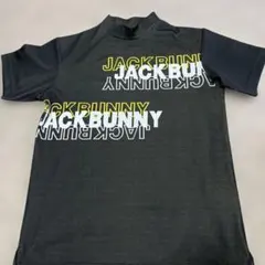 Jack Bunny ゴルフウェア 半袖シャツ ブラックのサムネイル