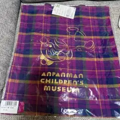 アンパンマン チェック柄トートバッグ