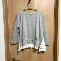 ナイスクラップ　グレー　Tシャツ　トレーナー