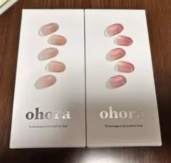★(最終値下げ)ohora ジェルネイル シール 2点セット