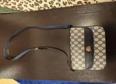 GUCCI オールドグッチ ショルダーバッグ ネイビーのサムネイル
