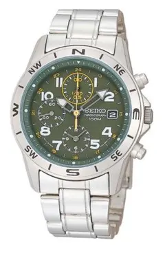 セイコー海外モデル クォーツ クロノグラフ 新品　SND377P1