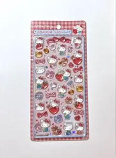 ボンボンドロップシール　サンリオ　キティ　赤　第二弾　正規品　サンスター文具
