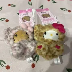 GLOBAL WORK グローバルワーク　ハローキティコラボヒョウ柄チャーム