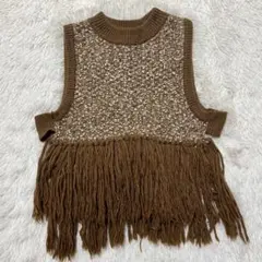 田中みな実着用 即完売品 PUBLIC TOKYO ニットベスト