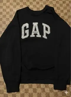 セーター ニット リラックスフィット GAPロゴ インターシャセーター