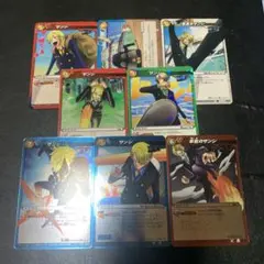 one pieceミラクルバトルカードダス サンジ 8枚セット