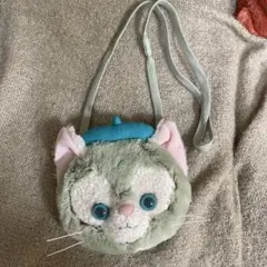 ジェラトーニ　ディズニー　猫のキャラクター ポーチ　ポシェット