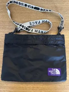 ノースフェイス　サコッシュ　パープルレーベル
