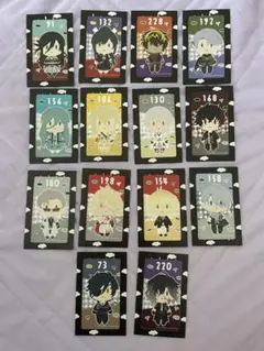 刀剣乱舞　みんなのくじ　御伴散歩　半券14枚セット