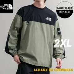 【韓国限定】2XL ノースフェイス ALBANY EX CREWNECK ロンT