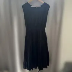ROSSO ノースリーブ ロングワンピース ブラック