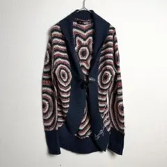 895 Desigual Arco Shawl Knit Cardigan NVのサムネイル