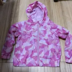 L.L.Bean 蝶模様 ジャケット ピンク　約120センチ