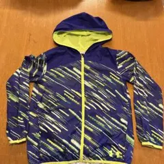 Under Armour フード ジャケット YS ナイロン ウィンドブレーカー