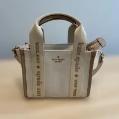 Kate Spade キップ　キャンバス　ミニトート