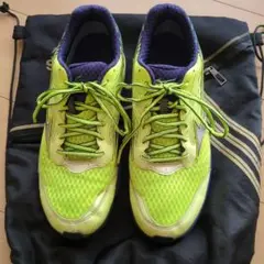 Mizuno Wave Inspire ネオンイエロー/パープル