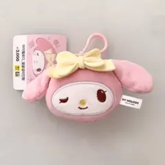 韓国　ダイソー　マイメロディ　マイメロ　ぬいぐるみ　キーリング　キーホルダー