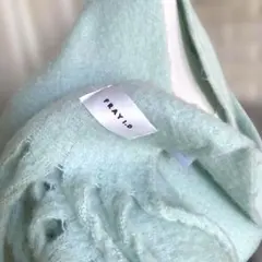 【春カラー膝掛け】FRAY I.D ストール　マフラー　ミント　大判