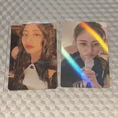 【2枚】TWICE ジヒョ ZONE タワレコ　特典トレカ ホログラム