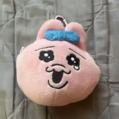 おぱんちゅうさぎ カラビナ付き ぬいぐるみ ファスナーマスコット