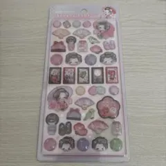 正規品　和柄　ボンボンドロップシール