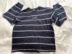 HUF ハフ ボーダー ロンT 長袖 Tシャツ 刺繍ロゴ