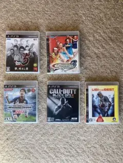 PS3 人気ソフト5本セット　状態良